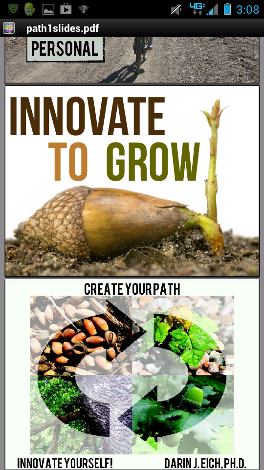 Create Your Path Slides in PDF Format For Mobile Devices